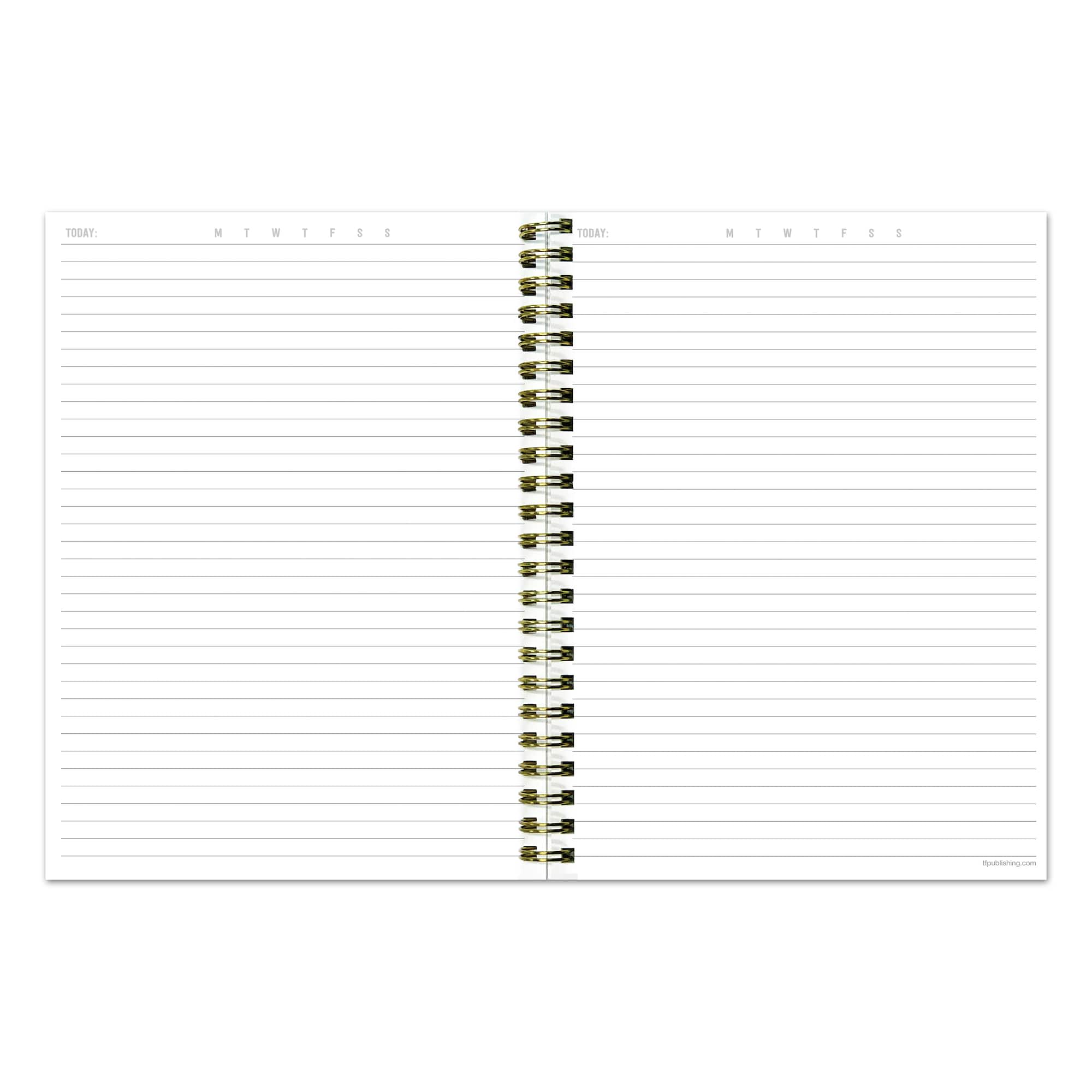 TF Publishing Joy Lemon Squeeze Spiral Lined Journal